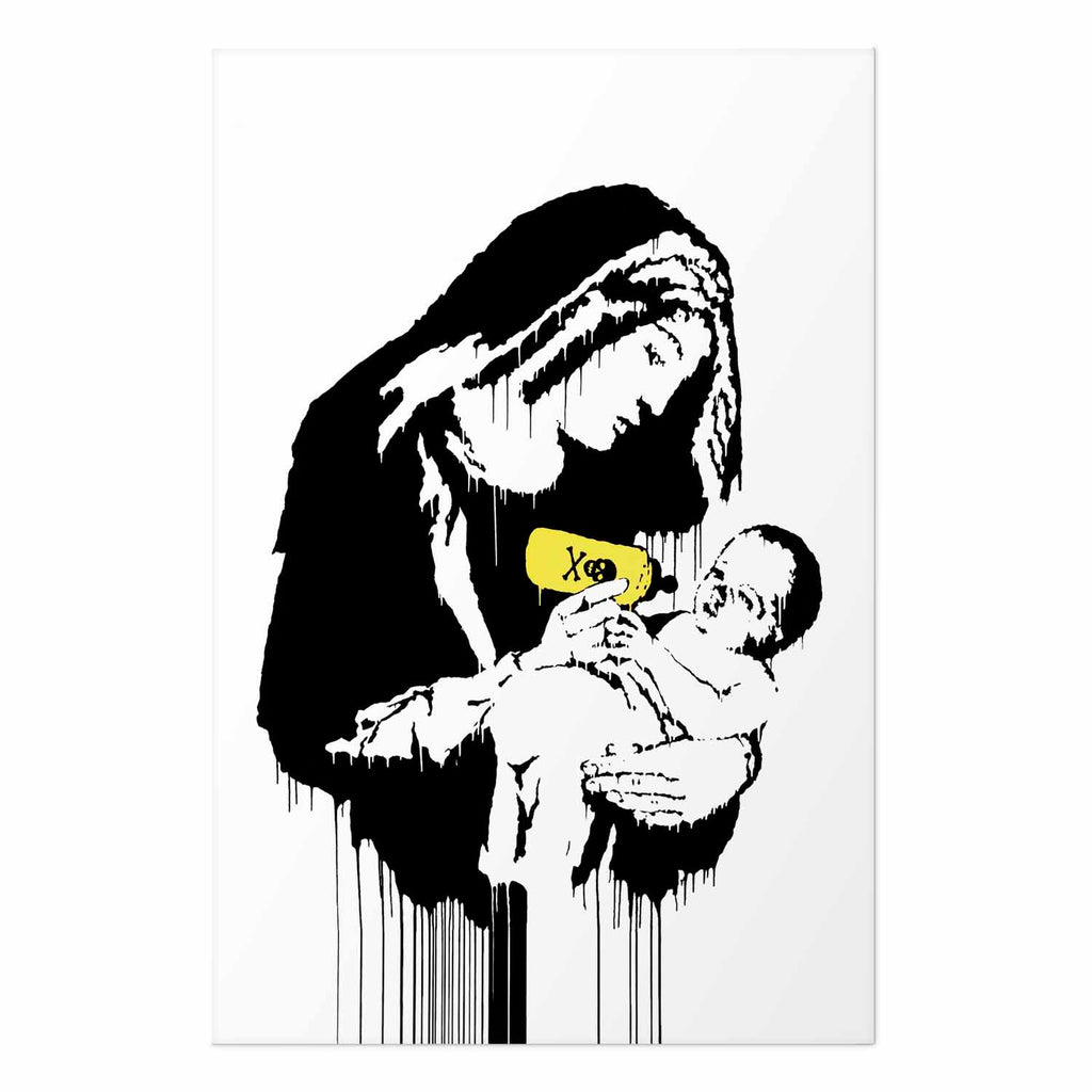 Breastfeeding Mother Street Art Poster