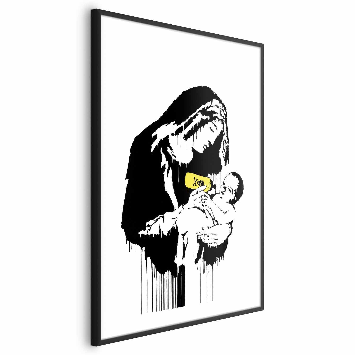 Breastfeeding Mother Street Art Poster