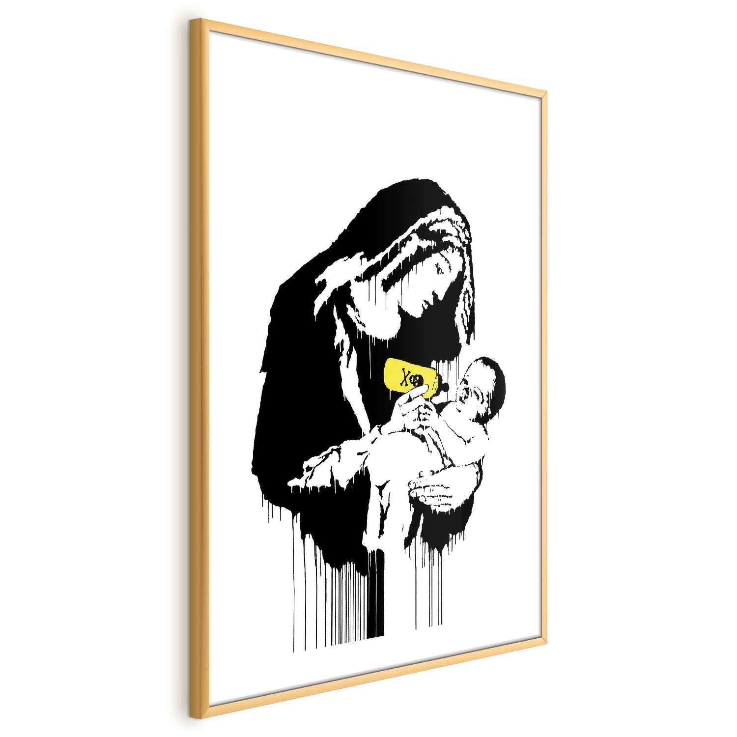 Breastfeeding Mother Street Art Poster