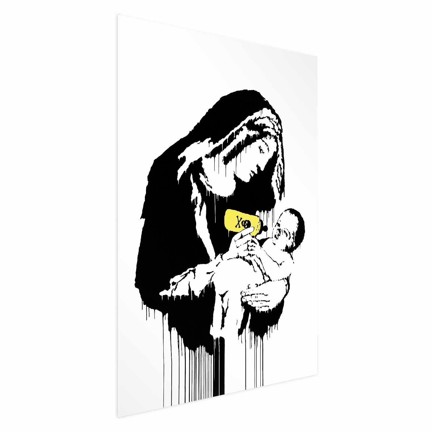 Breastfeeding Mother Street Art Poster
