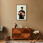 Police Pig Graffiti Street Art Poster