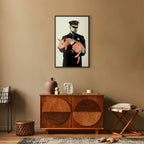 Police Pig Graffiti Street Art Poster