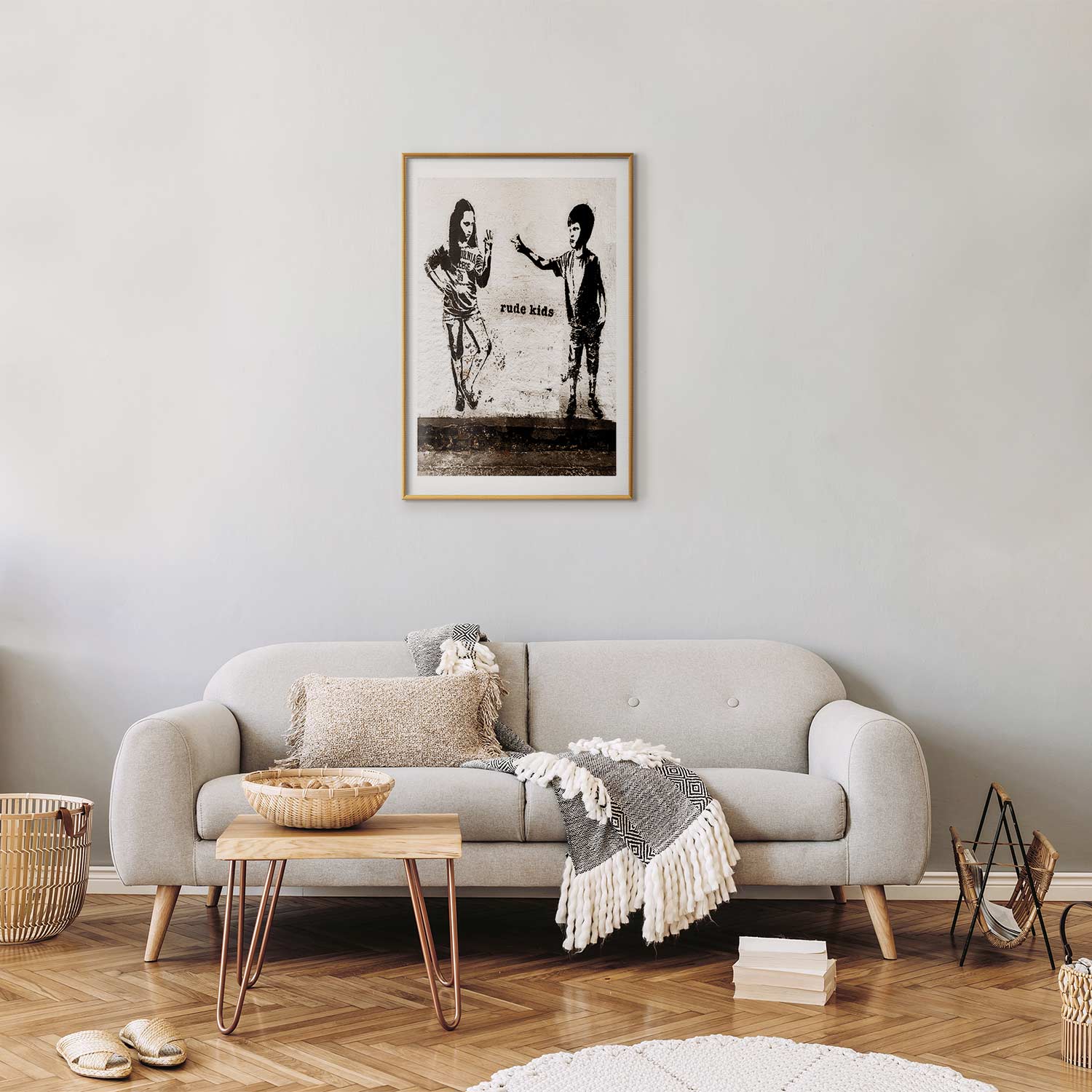 Graffiti Children Street Art Poster