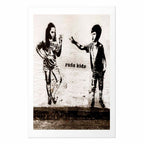 Graffiti Children Street Art Poster