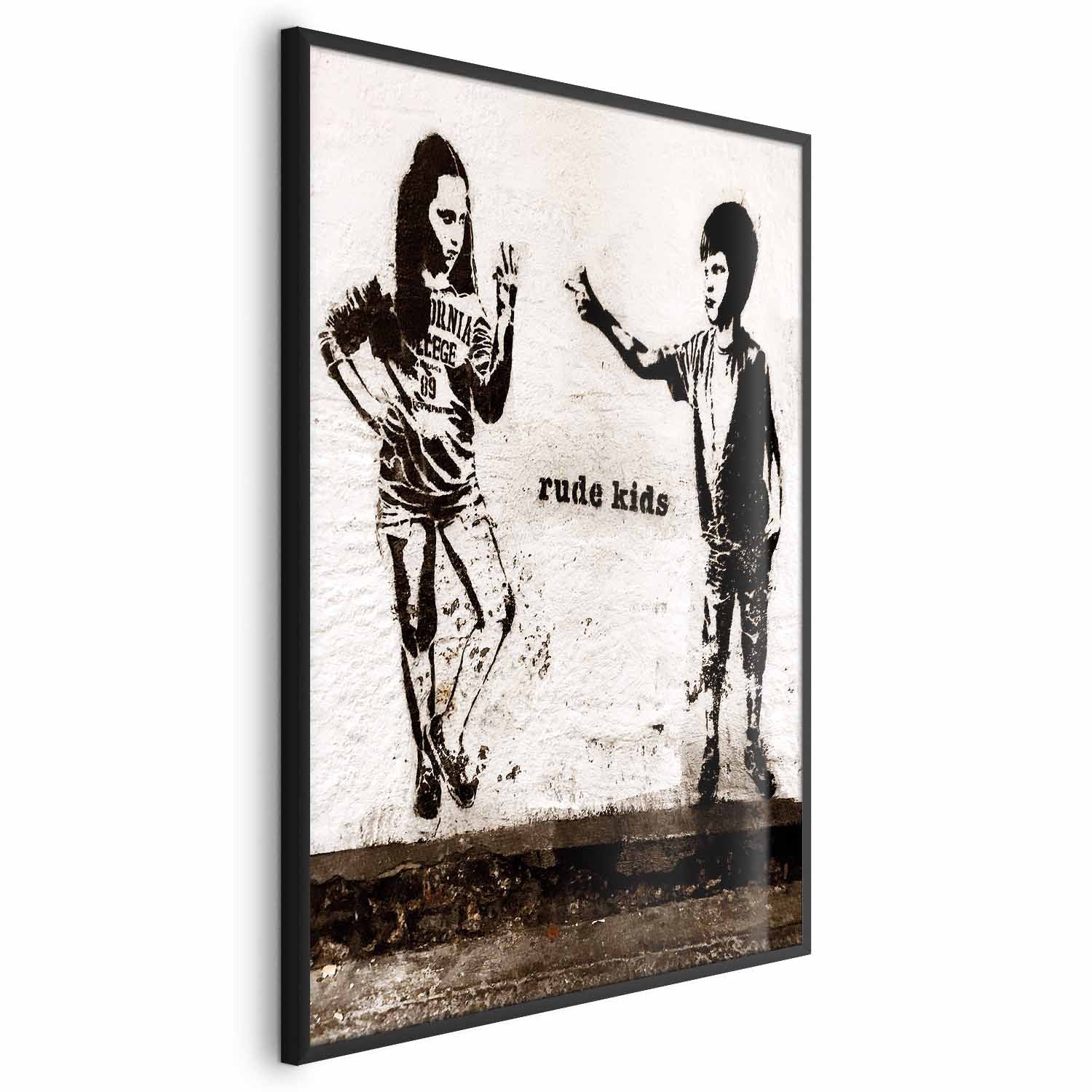 Graffiti Children Street Art Poster