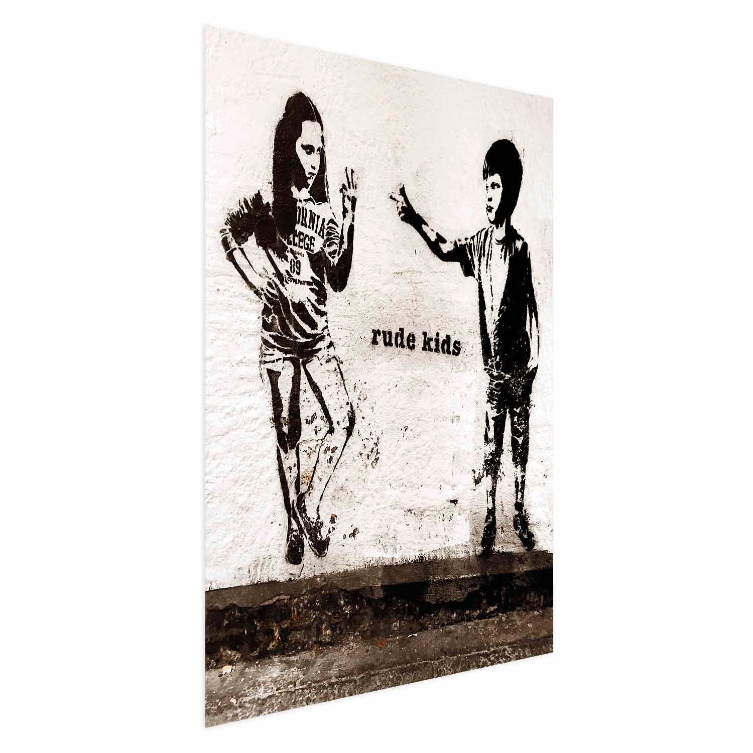 Graffiti Children Street Art Poster