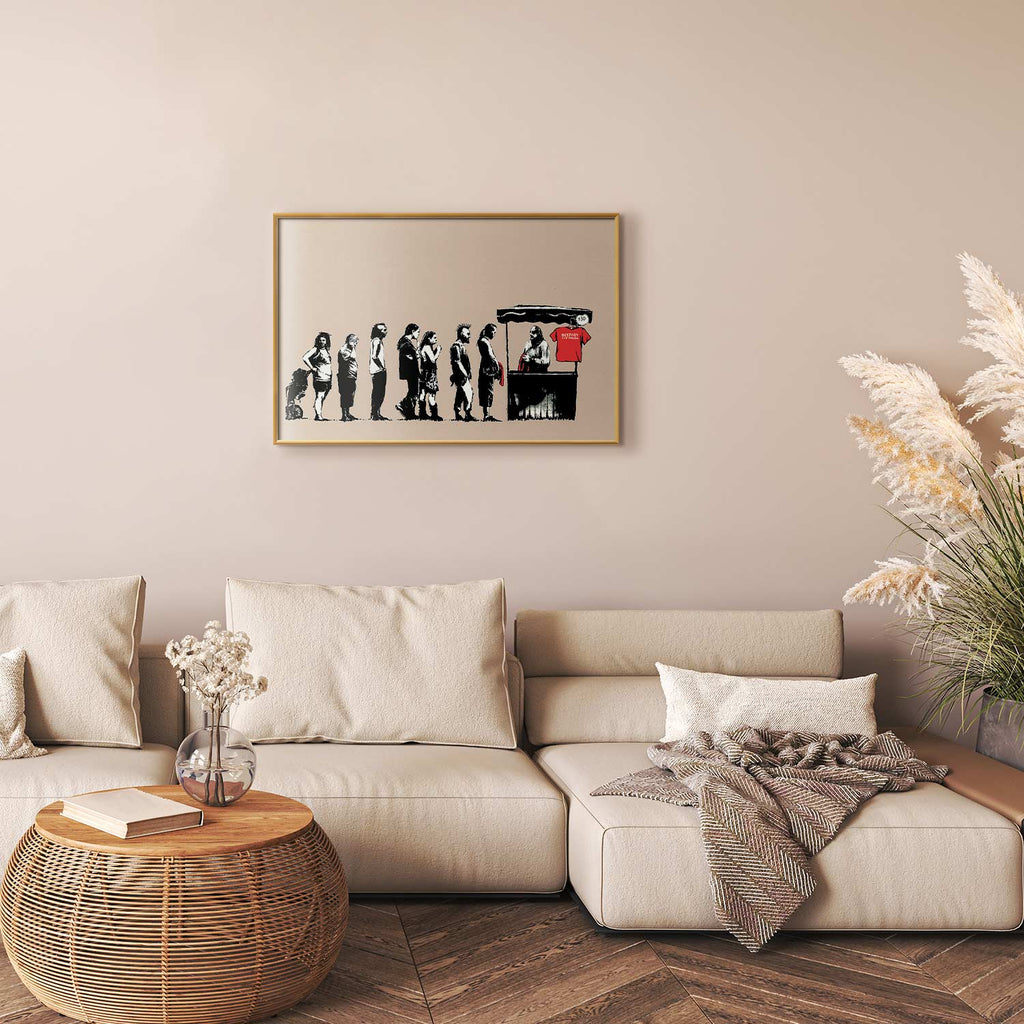 Destroy Capitalism Graffiti Street Art Poster