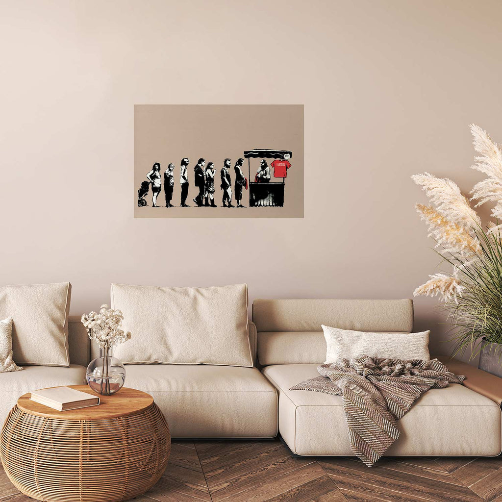 Destroy Capitalism Graffiti Street Art Poster