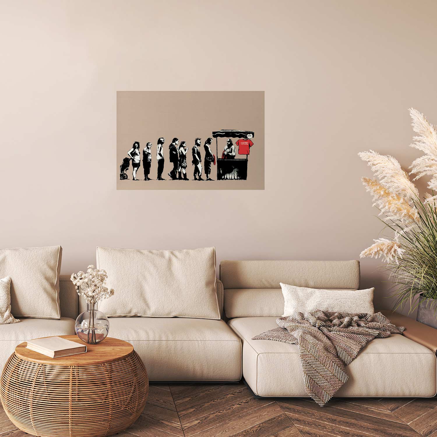 Destroy Capitalism Graffiti Street Art Poster