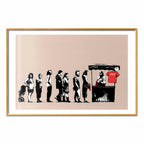 Destroy Capitalism Graffiti Street Art Poster