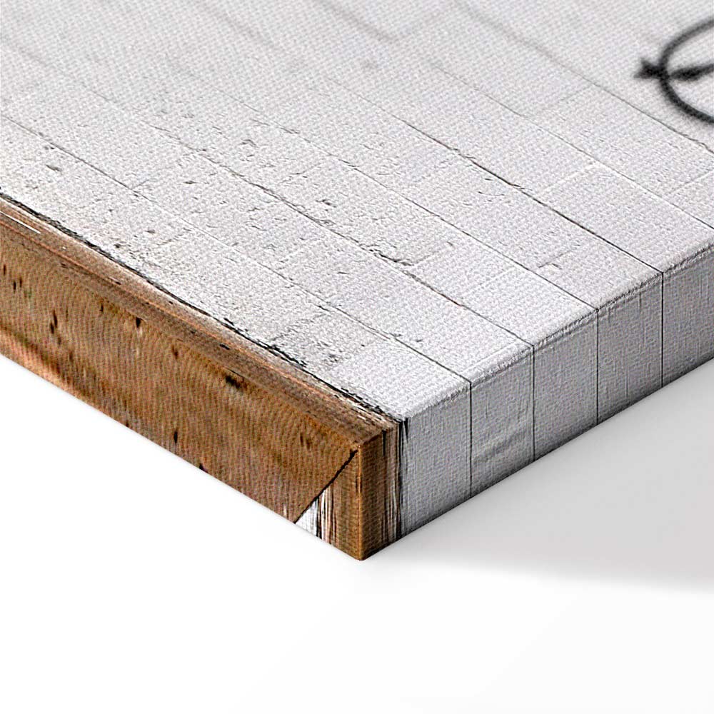 Flying Fridge Graffiti Canvas Print