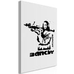Canvas Print - Contrast Duel Wall Art