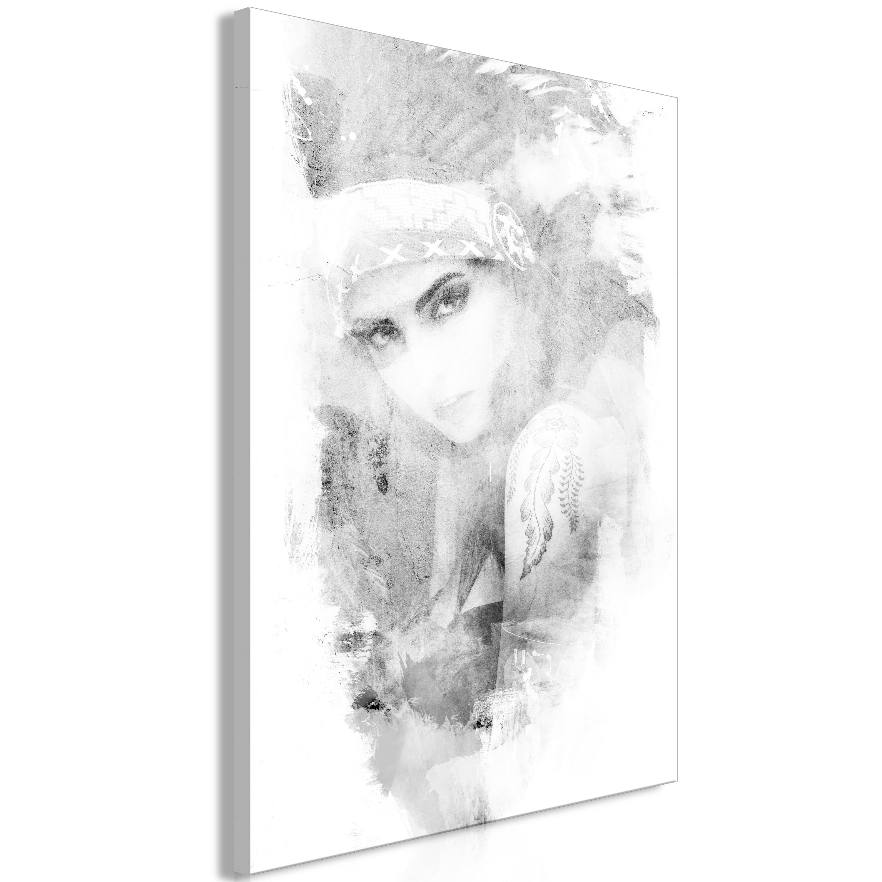 Canvas Print Ethnic Look Vertical 1 Part