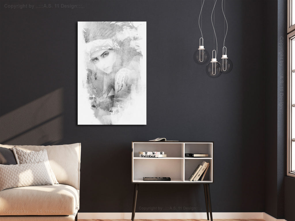 Canvas Print Ethnic Look Vertical 1 Part