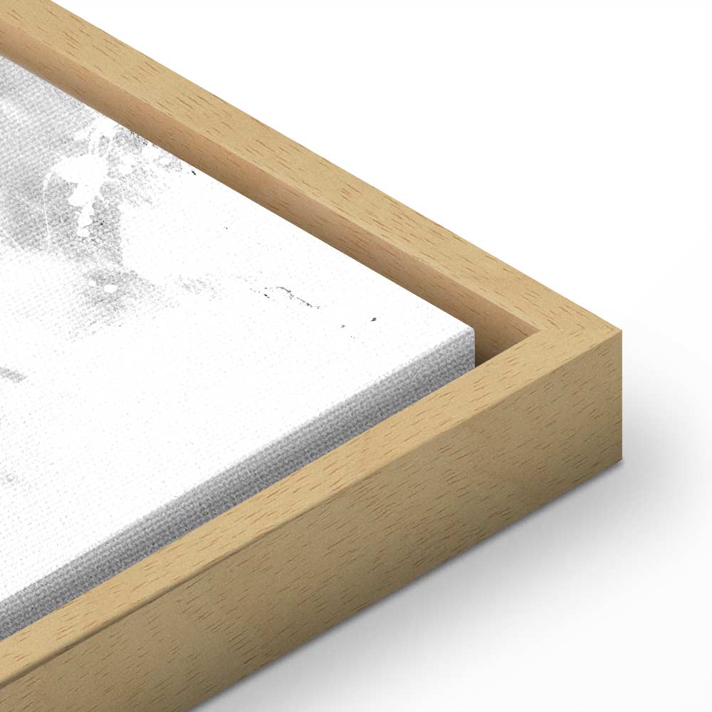 Ethnic Woman Portrait Vertical Canvas Print