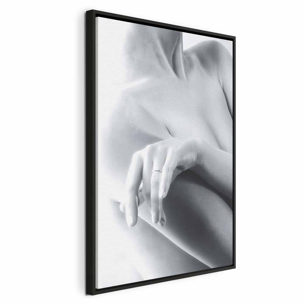 Feminine Portrait Vertical Canvas Print