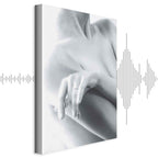 Feminine Portrait Vertical Canvas Print