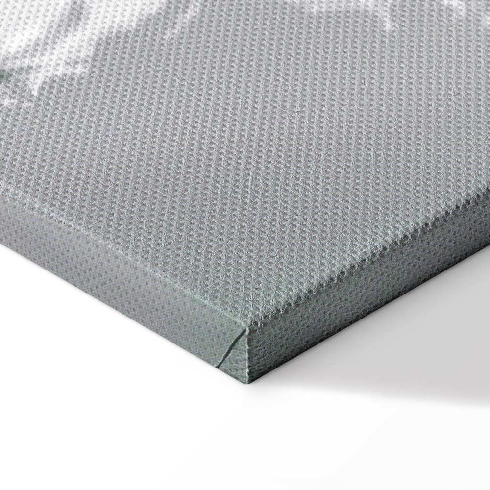 Abstract Couple Portrait Contemporary Canvas Print