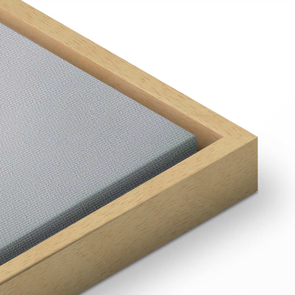 Abstract Couple Portrait Contemporary Canvas Print