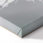 Abstract Couple Portrait Contemporary Canvas Print