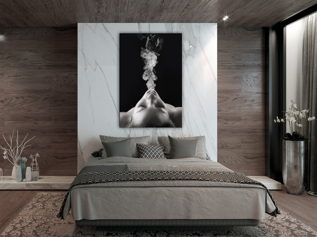 Canvas Print - Smoke Cloud (1 Part) Vertical