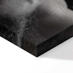 Woman Face Smoke Cloud Photo Canvas Print