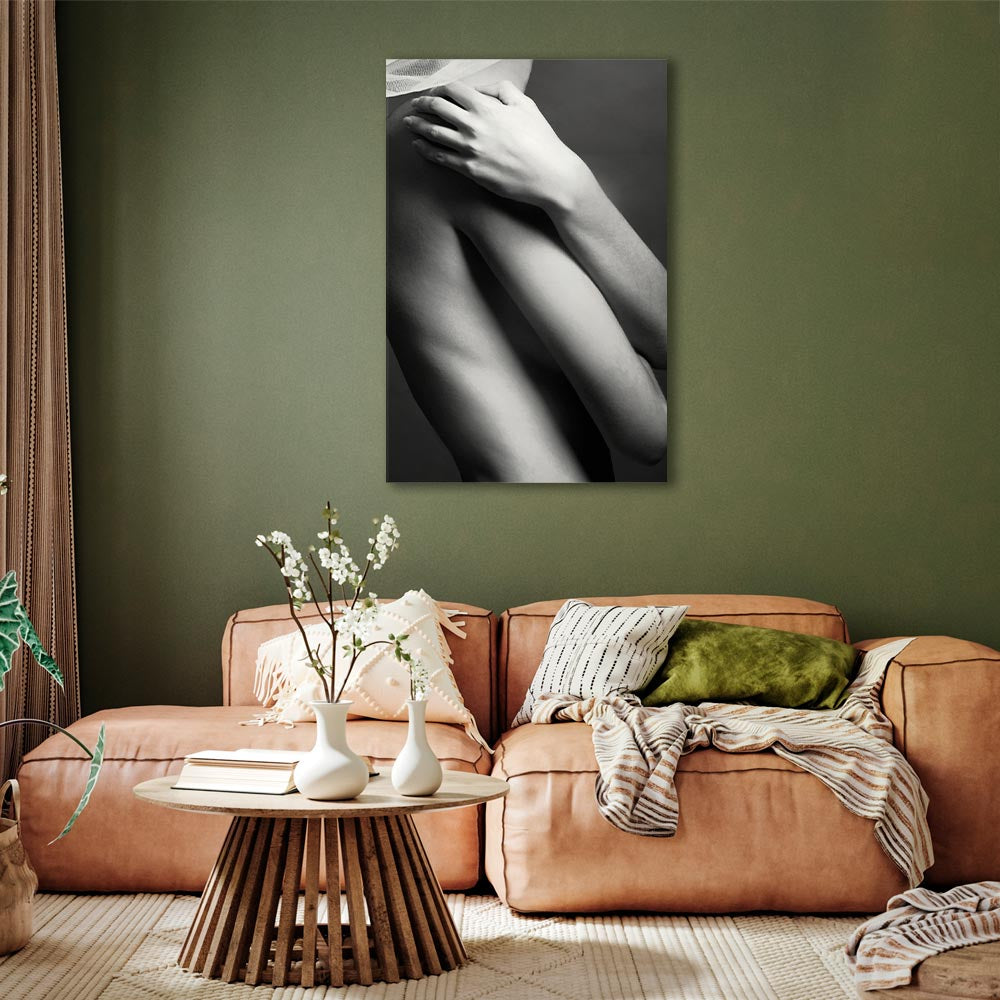 Self Love Support People Vertical Canvas Print