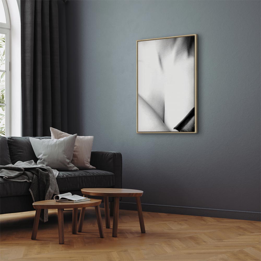 Grace Portrait Woman Vertical Canvas Print