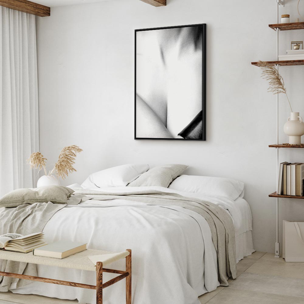 Grace Portrait Woman Vertical Canvas Print