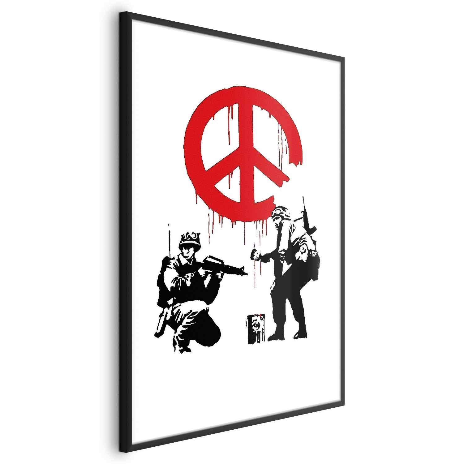 CND Soldiers Graffiti Poster