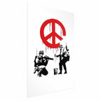 CND Soldiers Graffiti Poster