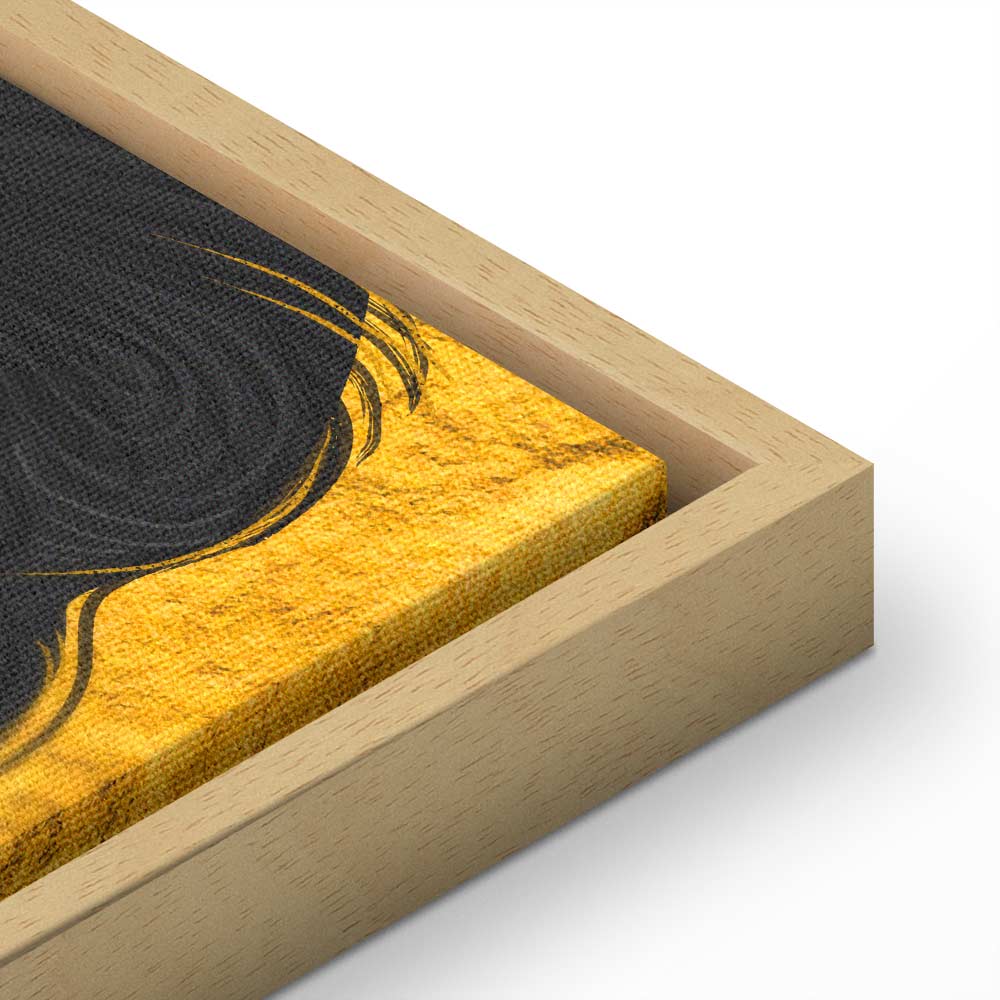 Romantic Woman Portrait Vertical Canvas Print