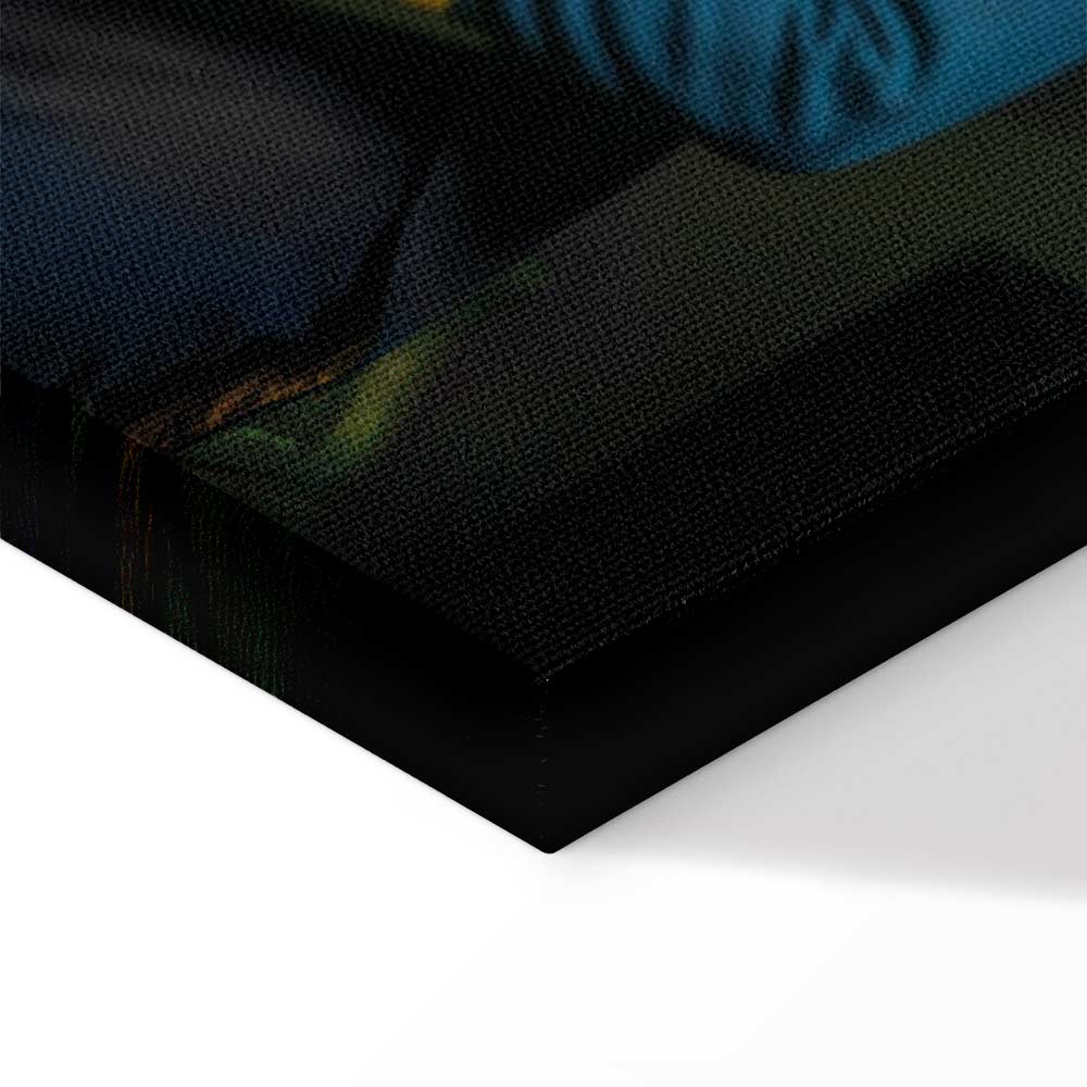 Abstract Audience Portrait Fantasy Canvas Print