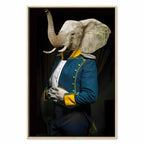 Abstract Audience Portrait Fantasy Canvas Print