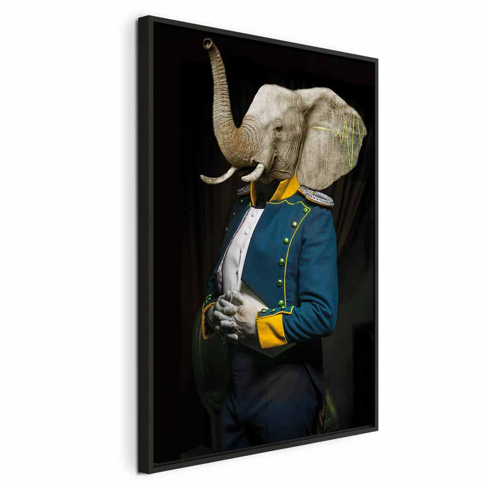 Abstract Audience Portrait Fantasy Canvas Print