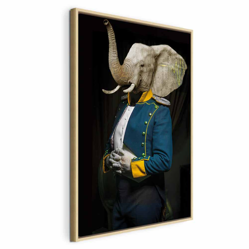 Abstract Audience Portrait Fantasy Canvas Print