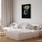 Abstract Audience Portrait Fantasy Canvas Print