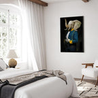 Abstract Audience Portrait Fantasy Canvas Print