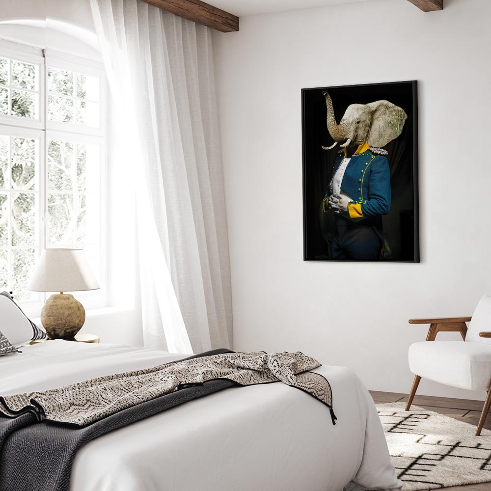 Abstract Audience Portrait Fantasy Canvas Print