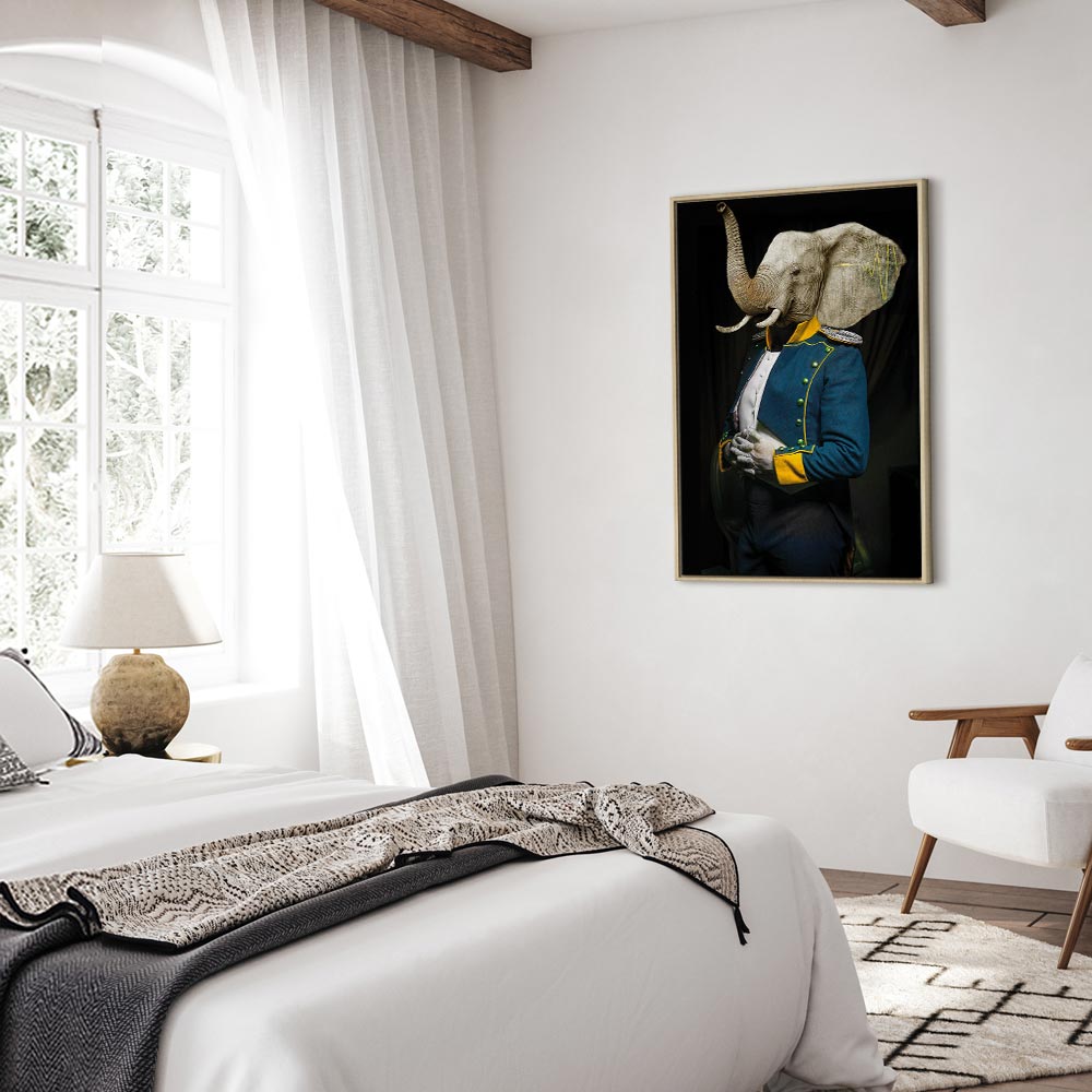 Abstract Audience Portrait Fantasy Canvas Print