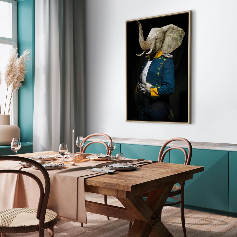 Abstract Audience Portrait Fantasy Canvas Print