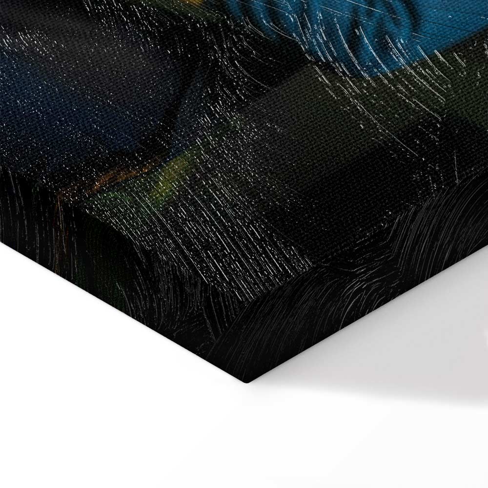 Abstract Audience Portrait Fantasy Canvas Print