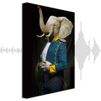 Abstract Audience Portrait Fantasy Canvas Print