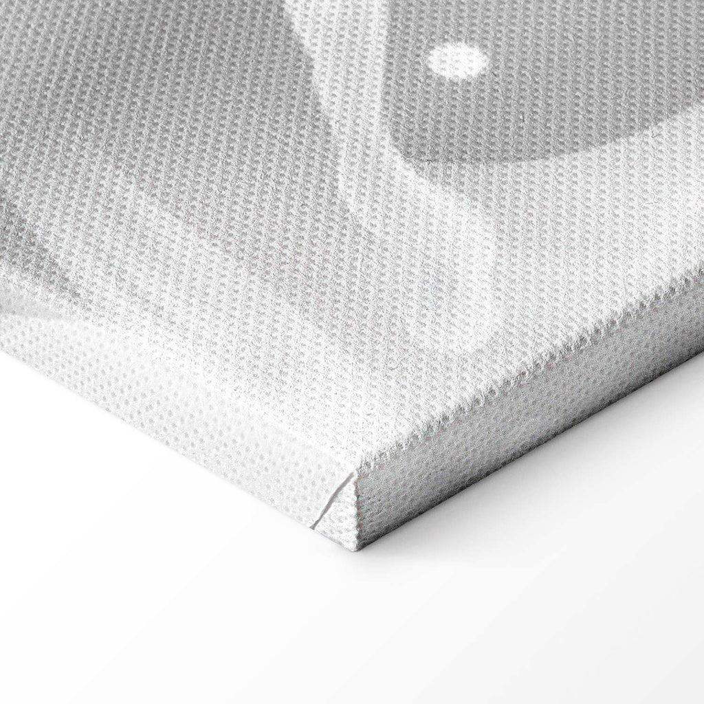 Abstract Couple Romantic Wide Canvas Print