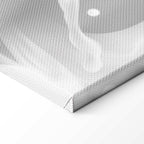 Abstract Couple Romantic Wide Canvas Print