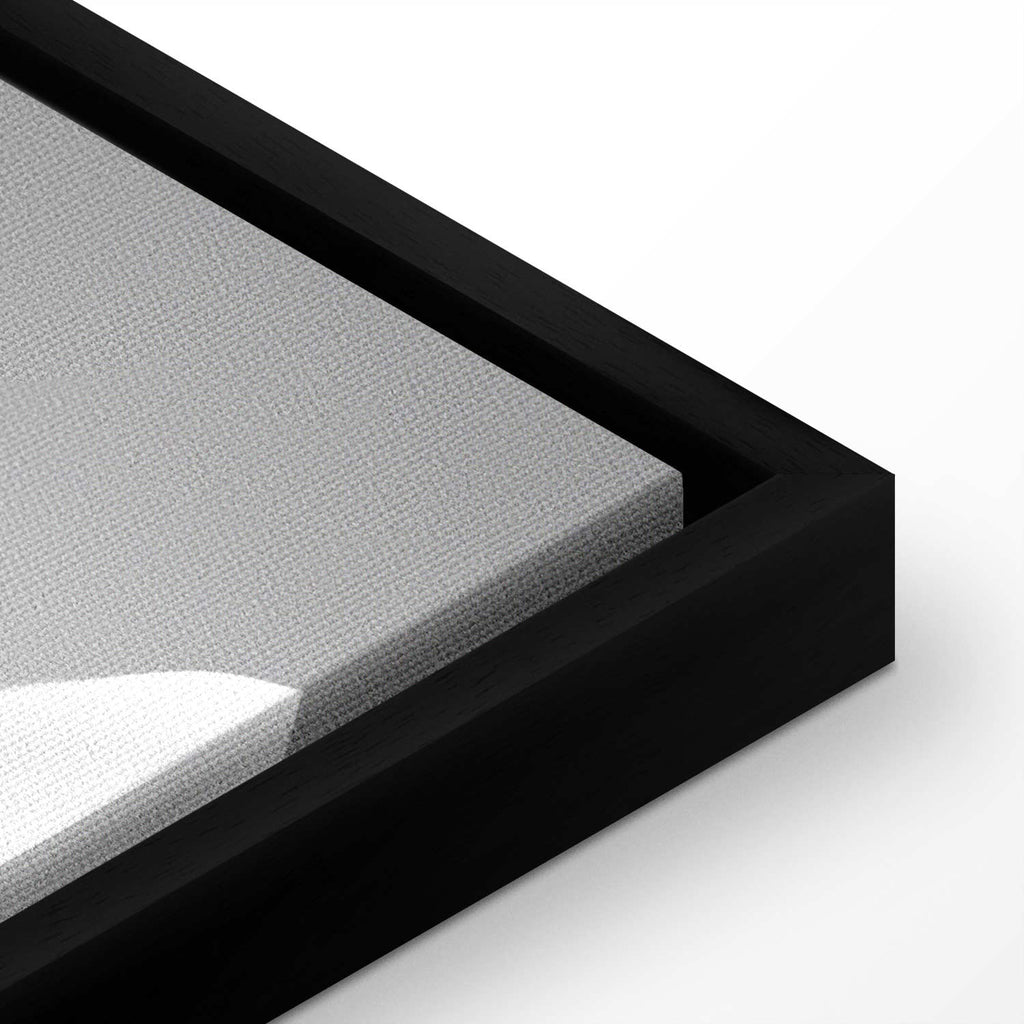 Abstract Couple Romantic Wide Canvas Print