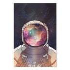 Star Explorer Moon Cosmos Canvas Print
