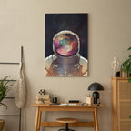 Star Explorer Moon Cosmos Canvas Print