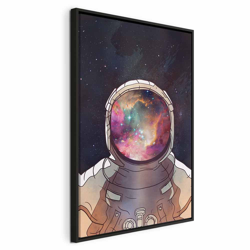 Star Explorer Moon Cosmos Canvas Print