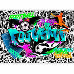 Sports Graffiti Urban Wall Mural
